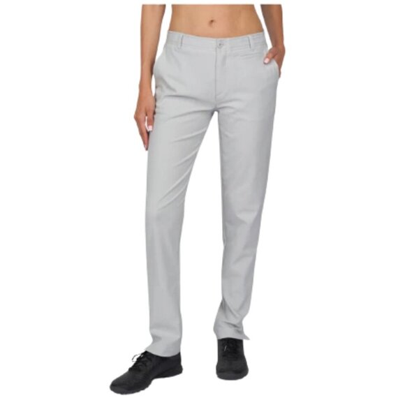 Three Sixty Six Quick Dry Light Weight Golf Pants In Silver Gray Sz 16 - Picture 1 of 9